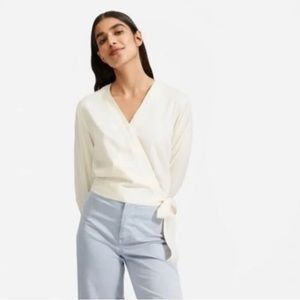 Everlane Women's Wrap Top